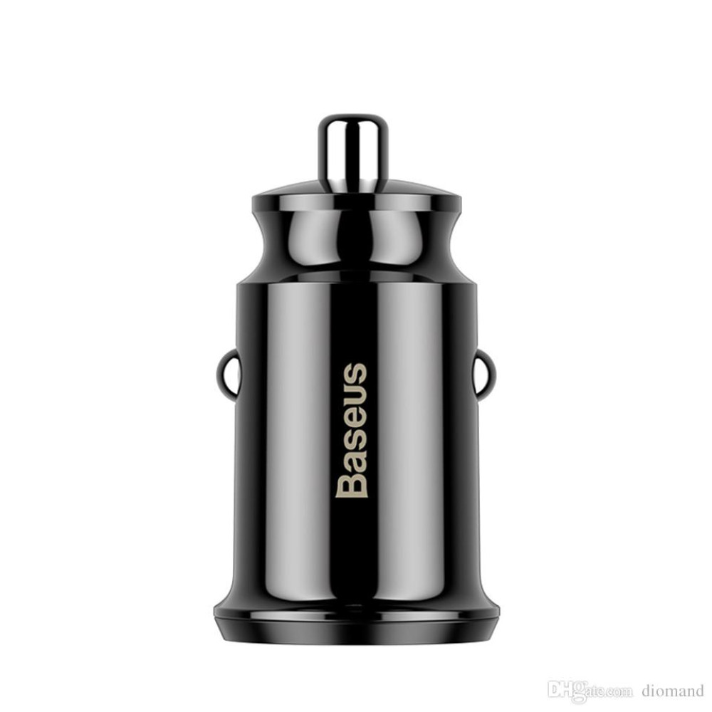  Зарядно за автомобил 12V BASEUS 15.5W, 2xUSB-A, 3.1A, Grain Car (CCALL-ML01)