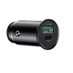 Зарядно за автомобил 12V BASEUS 30W, USB-A, USB-C (CCYS-C01)