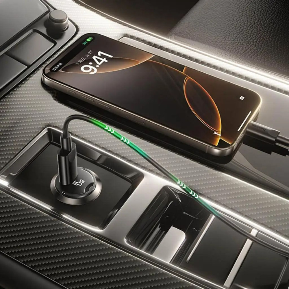 Зарядно за автомобил 12V Baseus - C0206800 45W, USB-C