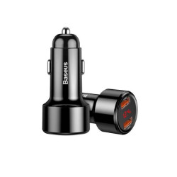 Зарядно за автомобил 12V BASEUS 48W - 2xUSB-A Magic Series - (CCMLC20A-01) Зарядно за автомобил 12V BASEUS 48W - 2xUSB-A Magic Series - (CCMLC20A-01)