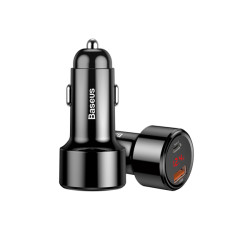 Зарядно за автомобил 12V BASEUS 48W - USB-A, USB-C Magic Series - (CCMLC20C-01) Зарядно за автомобил 12V BASEUS 48W - USB-A, USB-C Magic Series - (CCMLC20C-01)