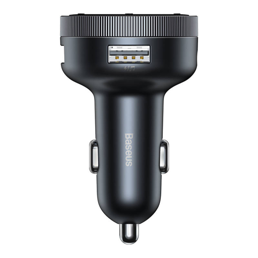 Трансмитер BASEUS - Enjoy Series (CCLH-01), MP3 Wireless 17W, 2xUSB-A,3.5mm, TF/Micro SD, 3.4A