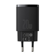         Зарядно устройство 220V BASEUS 20W, USB-A, USB-C, 3A, Compact (CCXJ-B01) 