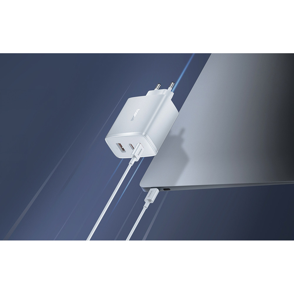 Зарядно устройство 220V BASEUS 65W, USB-A, 2xUSB-C, Cube Pro (P10152301213-00) Зарядно устройство 220V BASEUS 65W, USB-A, 2xUSB-C, Cube Pro (P10152301213-00)