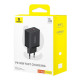 Зарядно устройство 220V BASEUS 30W, USB-A, USB-C, Cube Pro (P10111404113-00) 