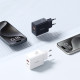 Зарядно устройство 220V BASEUS 30W, USB-A, USB-C, Cube Pro (P10111404213-00) 