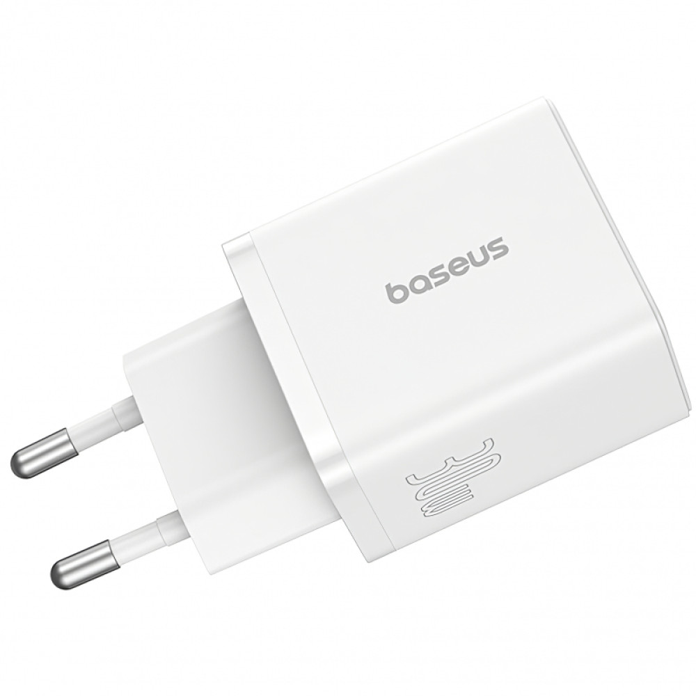 Зарядно устройство 220V BASEUS 30W, USB-A, USB-C, Cube Pro (P10111404213-00) Зарядно устройство 220V BASEUS 30W, USB-A, USB-C, Cube Pro (P10111404213-00)