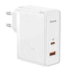 Зарядно устройство 220V BASEUS 100W, USB-A, USB-C, GaN5 Pro (CCGP090202) Зарядно устройство 220V BASEUS 100W, USB-A, USB-C, GaN5 Pro (CCGP090202)