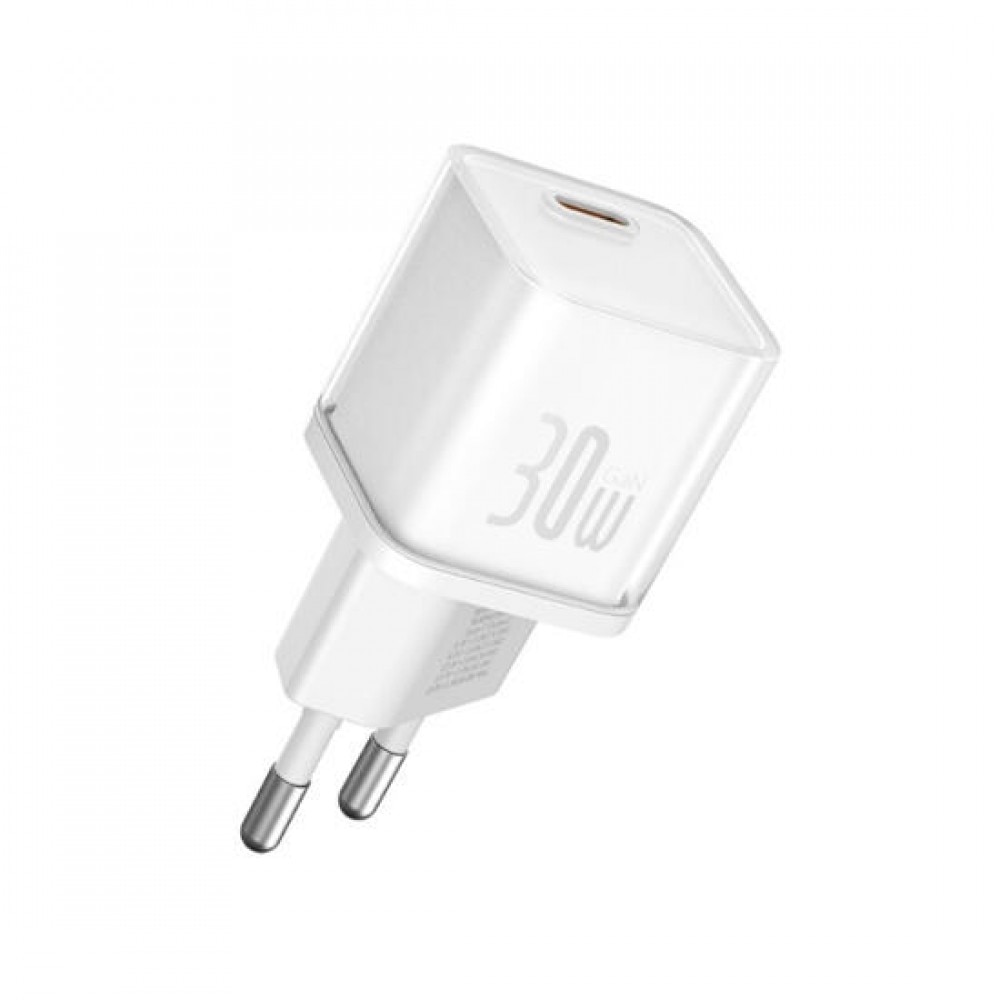 Зарядно устройство 220V BASEUS 30W, USB-C - GaN5S (P10162504213-00) Зарядно устройство 220V BASEUS 30W, USB-C - GaN5S (P10162504213-00)