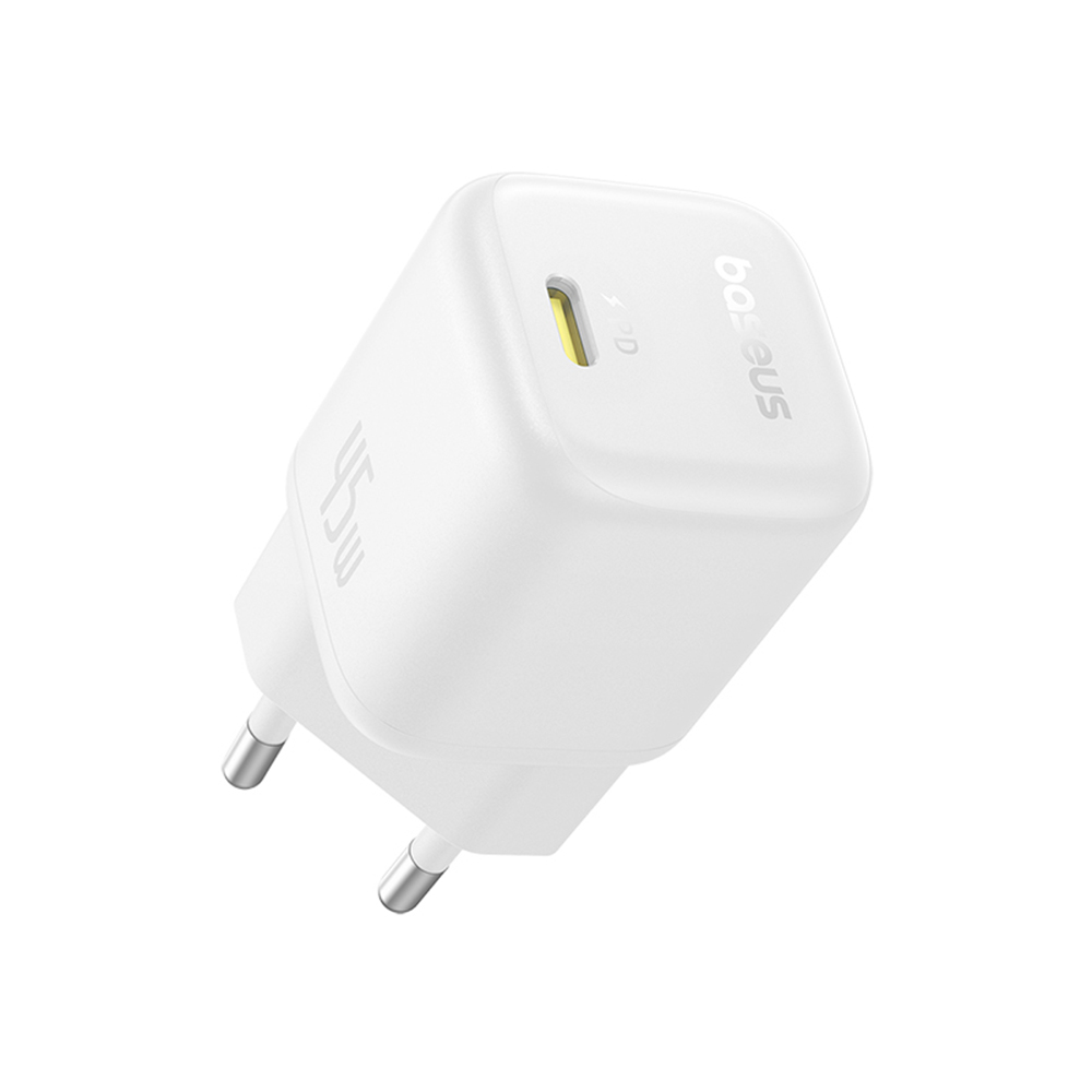 Зарядно устройство 220V BASEUS 45W, USB-C, PicoGo GaN (P10176800213-00) Зарядно устройство 220V BASEUS 45W, USB-C, PicoGo GaN (P10176800213-00)