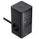 Разклонител и Зарядно устройство 220V BASEUS 35W PowerCombo Tower - (E00023606113-00), 4000W, 3xAC Sockets + 2XUSB + 2XUSB-C(PD) Разклонител и Зарядно устройство 220V BASEUS 35W PowerCombo Tower - (E00023606113-00), 4000W, 3xAC Sockets + 2XUSB + 2XUSB-C(PD)