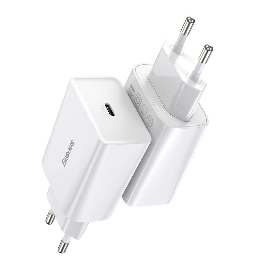 Зарядно устройство 220V BASEUS 20W, USB-C, Speed Mini (CCFS-SN02)