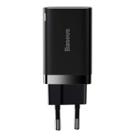 Зарядно устройство 220V BASEUS 30W, USB-A, USB-C, Super Si Pro (CCSUPP-E01) Зарядно устройство 220V BASEUS 30W, USB-A, USB-C, Super Si Pro (CCSUPP-E01)