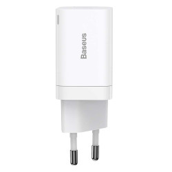 Зарядно устройство 220V BASEUS 30W, USB-A, USB-C, Super Si Pro (CCSUPP-E02) Зарядно устройство 220V BASEUS 30W, USB-A, USB-C, Super Si Pro (CCSUPP-E02)