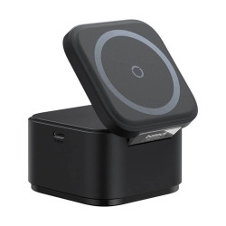 Безжична 2в1 Стойка/поставка за телефон, часовник или слушалки BASEUS MagPro Cube 2in1- (P10264100123-00) Безжична 2в1 Стойка/поставка за телефон, часовник или слушалки BASEUS MagPro Cube 2in1- (P10264100123-00)