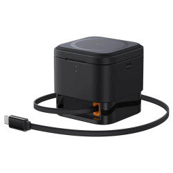 Безжична 2в1 Стойка/поставка за телефон, часовник или слушалки BASEUS MagPro Cube 2in1- (P10264100123-00) Безжична 2в1 Стойка/поставка за телефон, часовник или слушалки BASEUS MagPro Cube 2in1- (P10264100123-00)