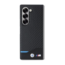 Калъф BMW М BMHMZFD622NBCK PU Carbon Blue Line за Samsung Galaxy Z Fold 6 Калъф BMW М BMHMZFD622NBCK PU Carbon Blue Line за Samsung Galaxy Z Fold 6