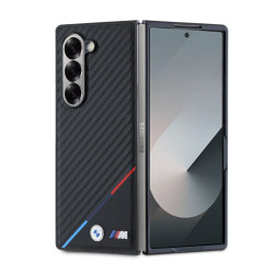Калъф BMW М BMHMZFD623PUDTKPU Carbon Tricolor Stripe MagSafe за Samsung Galaxy Z Fold 6 Калъф BMW М BMHMZFD623PUDTKPU Carbon Tricolor Stripe MagSafe за Samsung Galaxy Z Fold 6