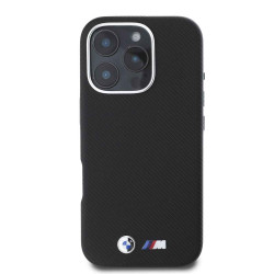 Калъф BMW BMHCP16L23PUFWKEV M PU Kevlar Metal Logo за Apple iPhone 16 Pro Калъф BMW BMHCP16L23PUFWKEV M PU Kevlar Metal Logo за Apple iPhone 16 Pro