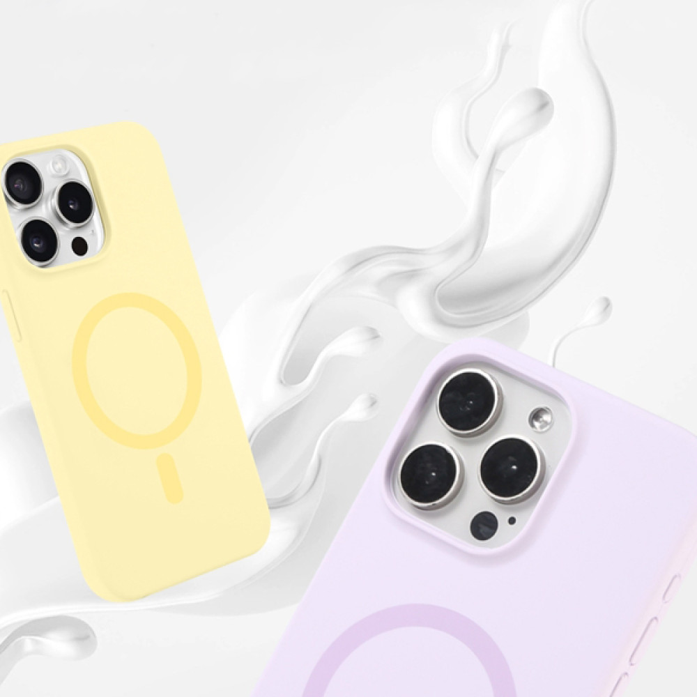 Калъф NORDIC Liquid Silicone за Apple iPhone 15 Pro, MagSafe 