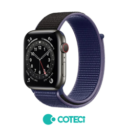 Текстилна каишка за смарт часовник Apple iWatch Series 3 42мм - Magic tape Strap W17 Текстилна каишка за смарт часовник Apple iWatch Series 3 42мм - Magic tape Strap W17