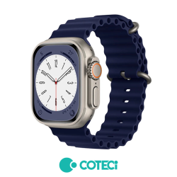 Силиконова каишка за смарт часовник Apple iWatch Ultra 2 49мм - Ocean Strap W96 Силиконова каишка за смарт часовник Apple iWatch Ultra 2 49мм - Ocean Strap W96