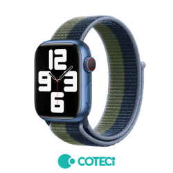 Текстилна каишка за смарт часовник Apple iWatch Series 9 45мм - Sport Nylon Strap W72 Текстилна каишка за смарт часовник Apple iWatch Series 9 45мм - Sport Nylon Strap W72