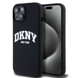 Калъф DKNY Liquid Silicone Arch Logo Magsafe Black DKHMP14SSSNYACH за Apple iPhone 14  Калъф DKNY Liquid Silicone Arch Logo Magsafe Black DKHMP14SSSNYACH за Apple iPhone 14