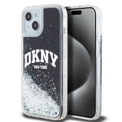 Калъф DKNY Liquid Glitter Arch Logo Black DKHCP15SLBNAEK за Apple iPhone 15 Калъф DKNY Liquid Glitter Arch Logo Black DKHCP15SLBNAEK за Apple iPhone 15