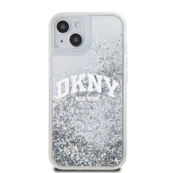 Калъф DKNY Liquid Glitter Arch Logo Transparent DKHCP15SLBNAET за Apple iPhone 15 Калъф DKNY Liquid Glitter Arch Logo Transparent DKHCP15SLBNAET за Apple iPhone 15