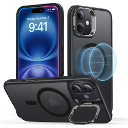 Калъф ESR Classic Hybrid със стойка за Apple iPhone 16, MagSafe, черен Калъф ESR Classic Hybrid със стойка за Apple iPhone 16, MagSafe, черен