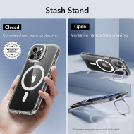 Калъф ESR Classic Hybrid за Apple iPhone 15 Pro Max със стойка, MagSafe Калъф ESR Classic Hybrid за Apple iPhone 15 Pro Max със стойка, MagSafe