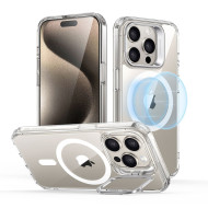 Калъф ESR Classic Hybrid за Apple iPhone 15 Pro със стойка, MagSafe Калъф ESR Classic Hybrid за Apple iPhone 15 Pro със стойка, MagSafe