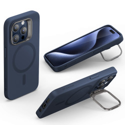 Калъф ESR Cloud Soft за Apple iPhone 15 Pro със стойка, MagSafe Калъф ESR Cloud Soft за Apple iPhone 15 Pro със стойка, MagSafe
