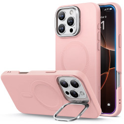 Калъф ESR Cloud Soft за Apple iPhone 16 Pro Max със стойка, MagSafe, розов Калъф ESR Cloud Soft за Apple iPhone 16 Pro Max със стойка, MagSafe, розов