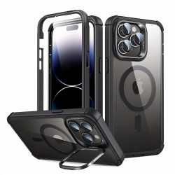 Калъф ESR Shock Armor Kickstand за Apple iPhone 14 Pro Max със стойка - 360 градуса + лещи за камера Калъф ESR Shock Armor Kickstand за Apple iPhone 14 Pro Max със стойка - 360 градуса + лещи за камера