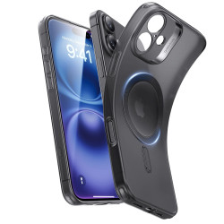 Калъф ESR Zero Clear за Apple iPhone 16 , MagSafe, черен мат Калъф ESR Zero Clear за Apple iPhone 16 , MagSafe, черен мат