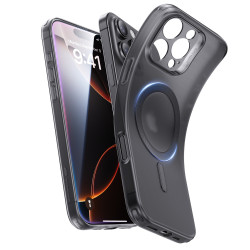 Калъф ESR Zero Clear за Apple iPhone 16 Pro Max, MagSafe, черен мат Калъф ESR Zero Clear за Apple iPhone 16 Pro Max, MagSafe, черен мат