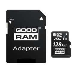 Карта памет GOODRAM - class 10 + адаптер, 128GB Карта памет GOODRAM - class 10 + адаптер, 128GB