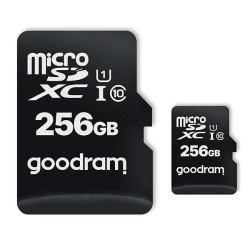 Карта памет GOODRAM - class 10 + адаптер, 256GB Карта памет GOODRAM - class 10 + адаптер, 256GB
