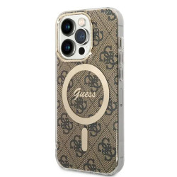 Калъф GUESS 4G IML MagSafe GUHMP15LH4STW за Apple iPhone 15 Pro Калъф GUESS 4G IML MagSafe GUHMP15LH4STW за Apple iPhone 15 Pro