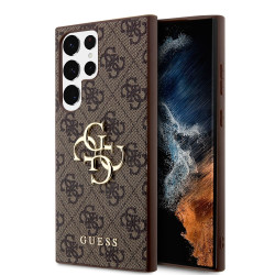 Калъф Guess 4G Metal Logo GUHCS24L4GMGBR за Samsung Galaxy S24 Ultra Калъф Guess 4G Metal Logo GUHCS24L4GMGBR за Samsung Galaxy S24 Ultra