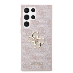 Калъф Guess 4G Metal Logo GUHCS24L4GMGPI за Samsung Galaxy S24 Ultra Калъф Guess 4G Metal Logo GUHCS24L4GMGPI за Samsung Galaxy S24 Ultra