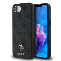 Калъф Guess PU 4G Small Metal Logo MagSafe GUHMPSE4P4SM4MK за Apple iPhone 16 e Калъф Guess PU 4G Small Metal Logo MagSafe GUHMPSE4P4SM4MK за Apple iPhone 16 e