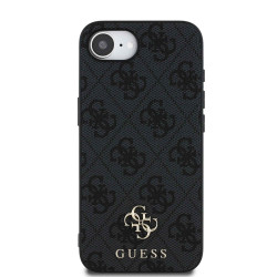 Калъф Guess PU 4G Small Metal Logo MagSafe GUHMPSE4P4SM4MK за Apple iPhone 16 e Калъф Guess PU 4G Small Metal Logo MagSafe GUHMPSE4P4SM4MK за Apple iPhone 16 e
