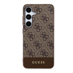 Калъф Guess 4G Stripe GUHCS24SG4GLBR за Samsung Galaxy S24 Калъф Guess 4G Stripe GUHCS24SG4GLBR за Samsung Galaxy S24