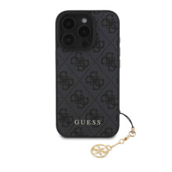 Калъф Guess GUHCP16LGF4GCK Charm Tone on Tone Pink за Apple iPhone 16 Pro Калъф Guess GUHCP16LGF4GCK Charm Tone on Tone Pink за Apple iPhone 16 Pro
