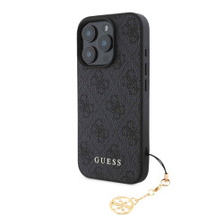 Калъф Guess GUHCP16LGF4GCK Charm Tone on Tone Pink за Apple iPhone 16 Pro Калъф Guess GUHCP16LGF4GCK Charm Tone on Tone Pink за Apple iPhone 16 Pro