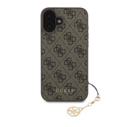 Калъф Guess GUHCP16MGF4GCW Charm Tone on Tone Pink за Apple iPhone 16 Plus Калъф Guess GUHCP16MGF4GCW Charm Tone on Tone Pink за Apple iPhone 16 Plus