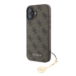 Калъф Guess GUHCP16MGF4GCW Charm Tone on Tone Pink за Apple iPhone 16 Plus Калъф Guess GUHCP16MGF4GCW Charm Tone on Tone Pink за Apple iPhone 16 Plus